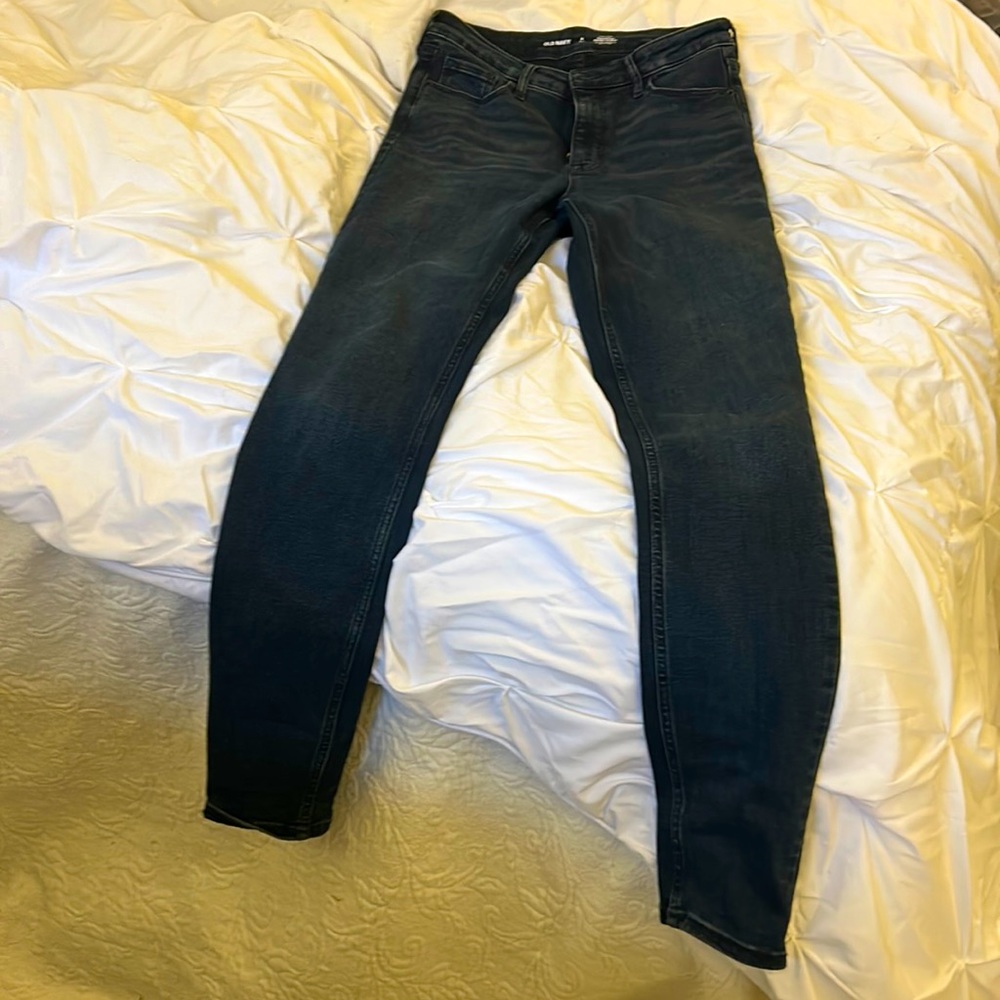 Old Navy high rise rockstar super skinny stretch jeans